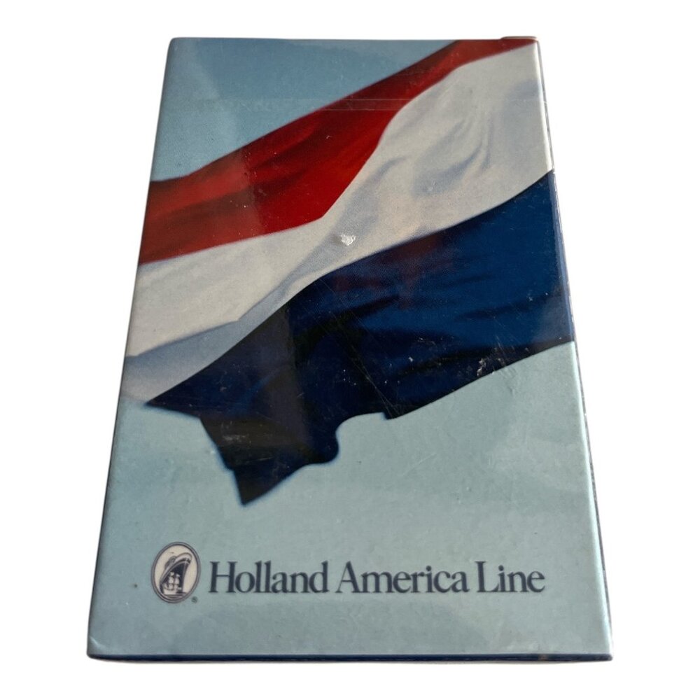 Vintage Holland America Line Playing Cards New Sealed Dutch Flag Design